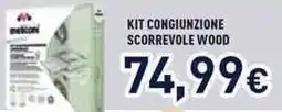 Unieuro Meliconi kit congiunzione scorrevole wood offerta