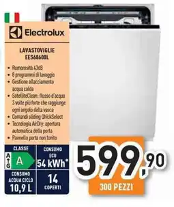 Unieuro Electrolux LAVASTOVIGLIE EES68600L offerta