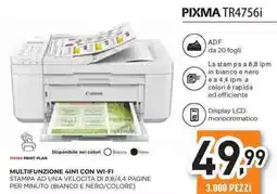 Unieuro Canon PIXMA TR4756i offerta