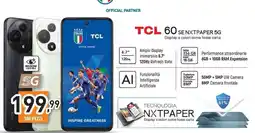 Unieuro TCL 60 SE NXTPAPER 5G offerta