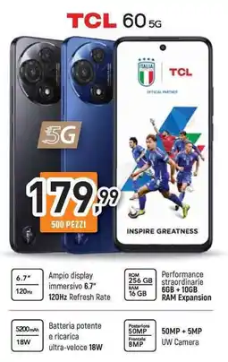 Unieuro TCL 605G offerta