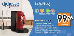Unieuro Didiesse baby frog macchina da caffè a cialde offerta