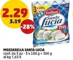 PENNY Galbani santa lucia mozzarella offerta