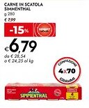 Bennet SIMMENTHAL CARNE IN SCATOLA offerta