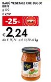 Bennet Biffi ragù vegetale che sugo! offerta