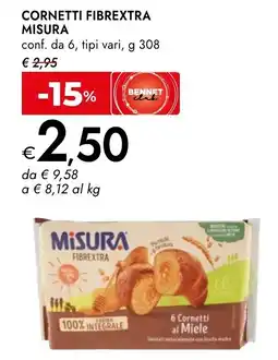 Bennet Misura cornetti fibrextra offerta