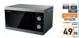 Spazio Conad MICROONDE YC-MG01E SHARP offerta