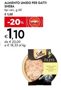 Bennet Sheba alimento umido per gatti offerta