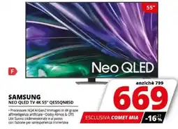 Comet SAMSUNG NEO QLED TV 4K 55" QE55QN85D offerta