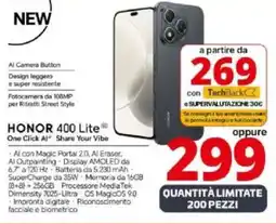 Comet HONOR 400 Lite offerta