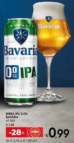 Bennet Bavaria birra ipa 0.0% offerta