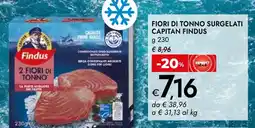 Bennet Capitan findus fiori di tonno surgelati offerta