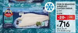 Bennet Capitan findus fiori di branzino surgelati offerta