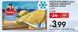 Bennet Capitan findus filetti di platessa alla mugnaia surgelati offerta