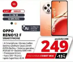 Comet OPPO RENO12 F SMARTPHONE offerta