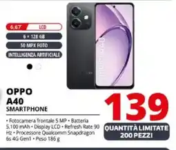 Comet OPPO A40 SMARTPHONE offerta