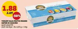 PENNY Sapor di cascina yogurt alla frutta magro offerta