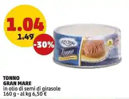 PENNY Gran mare tonno offerta