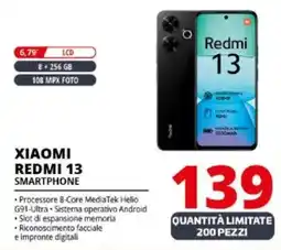 Comet XIAOMI REDMI 13 SMARTPHONE offerta