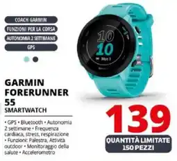 GARMIN FORERUNNER 55 SMARTWATCH