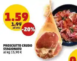 PENNY Prosciutto crudo stagionato offerta