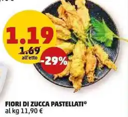 PENNY Fiori di zucca pastellati offerta