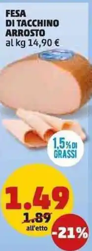 PENNY Welless fesa di tacchino arrosto offerta
