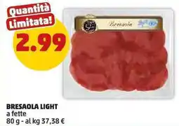 PENNY Bresaola light a fette offerta