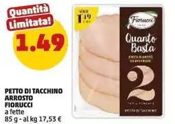 PENNY Fiorucci petto di tacchino arrosto offerta
