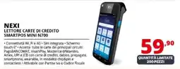 Comet NEXI LETTORE CARTE DI CREDITO SMARTPOS MINI N700 offerta