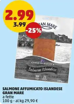 PENNY Gran mare salmone affumicato islandese offerta