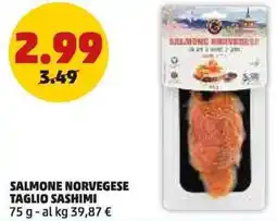 PENNY Salmone norvegese taglio sashimi offerta