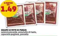 PENNY Salumi le fette di puglia offerta