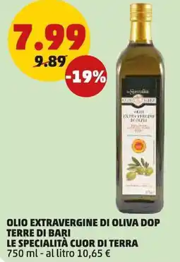 PENNY Le specialità cuor di terra olio extravergine di oliva dop terre di bari offerta