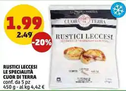 PENNY Le specialità cuor di terra rustici leccesi offerta