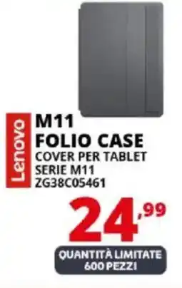 Comet Lenovo M11 FOLIO CASE COVER PER TABLET SERIE M11 ZG38C05461 offerta