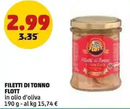 PENNY Flott filetti di tonno offerta