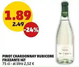 PENNY Pinot chardonnay rubicone frizzante IGT offerta