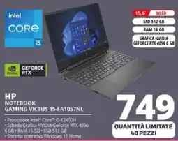 Comet HP NOTEBOOK GAMING VICTUS 15-FA1057NL offerta