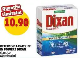 PENNY Detersivo lavatrice in polvere dixan classico offerta