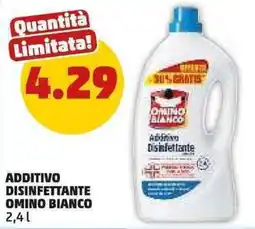 PENNY Omino bianco additivo disinfettante offerta