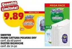 PENNY Swiffer panni cattura polvere dry-duster ricariche offerta