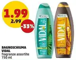 PENNY Vidal bagnoschiuma offerta