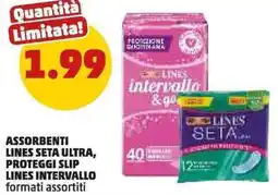 PENNY Assorbenti lines seta ultra, proteggi slip lines intervallo offerta