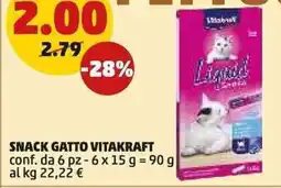PENNY Vitakraft snack gatto offerta