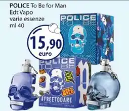 Acqua & Sapone POLICE To Be for Man offerta