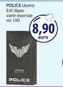 Acqua & Sapone POLICE Uomo Edt Vapo offerta