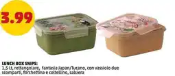 PENNY Lunch box snips offerta