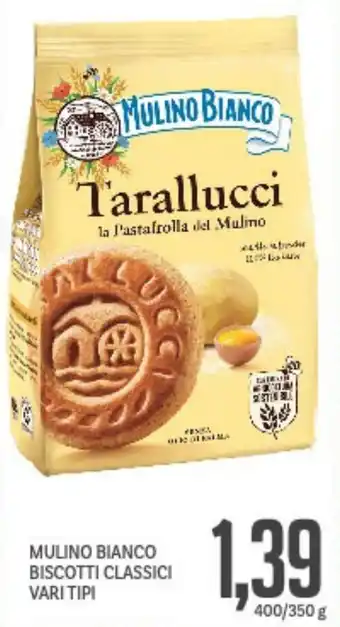 Supermercati Piccolo Mulino bianco biscotti classici vari tipi offerta