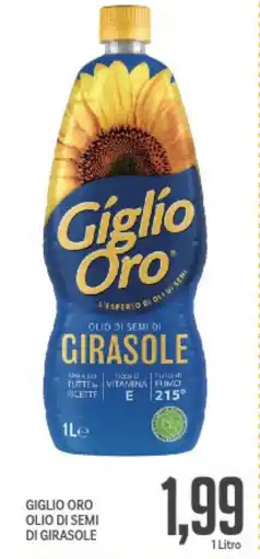 Supermercati Piccolo Giglio oro olio di semi di girasole offerta